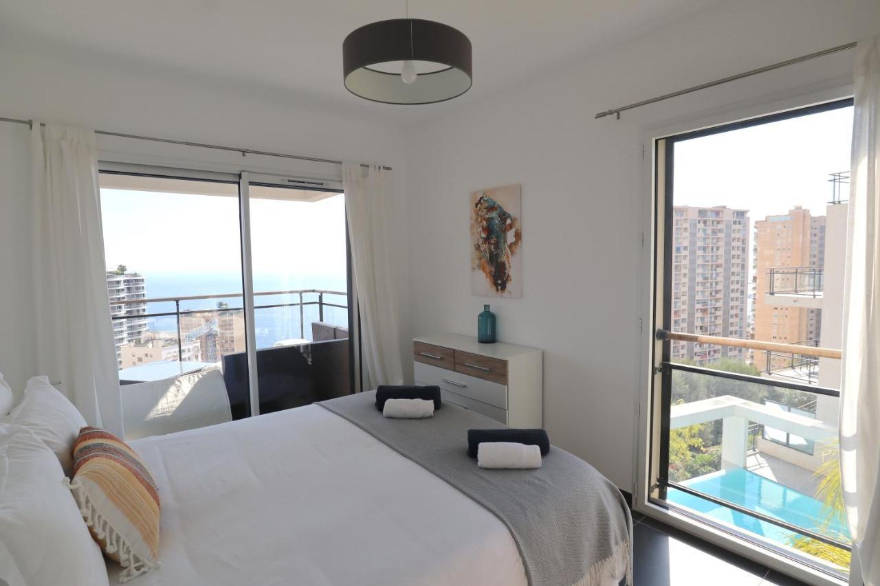 Luxurious Apartments Monaco&Seaview, Infinitypool&Parking Beausoleil Dış mekan fotoğraf