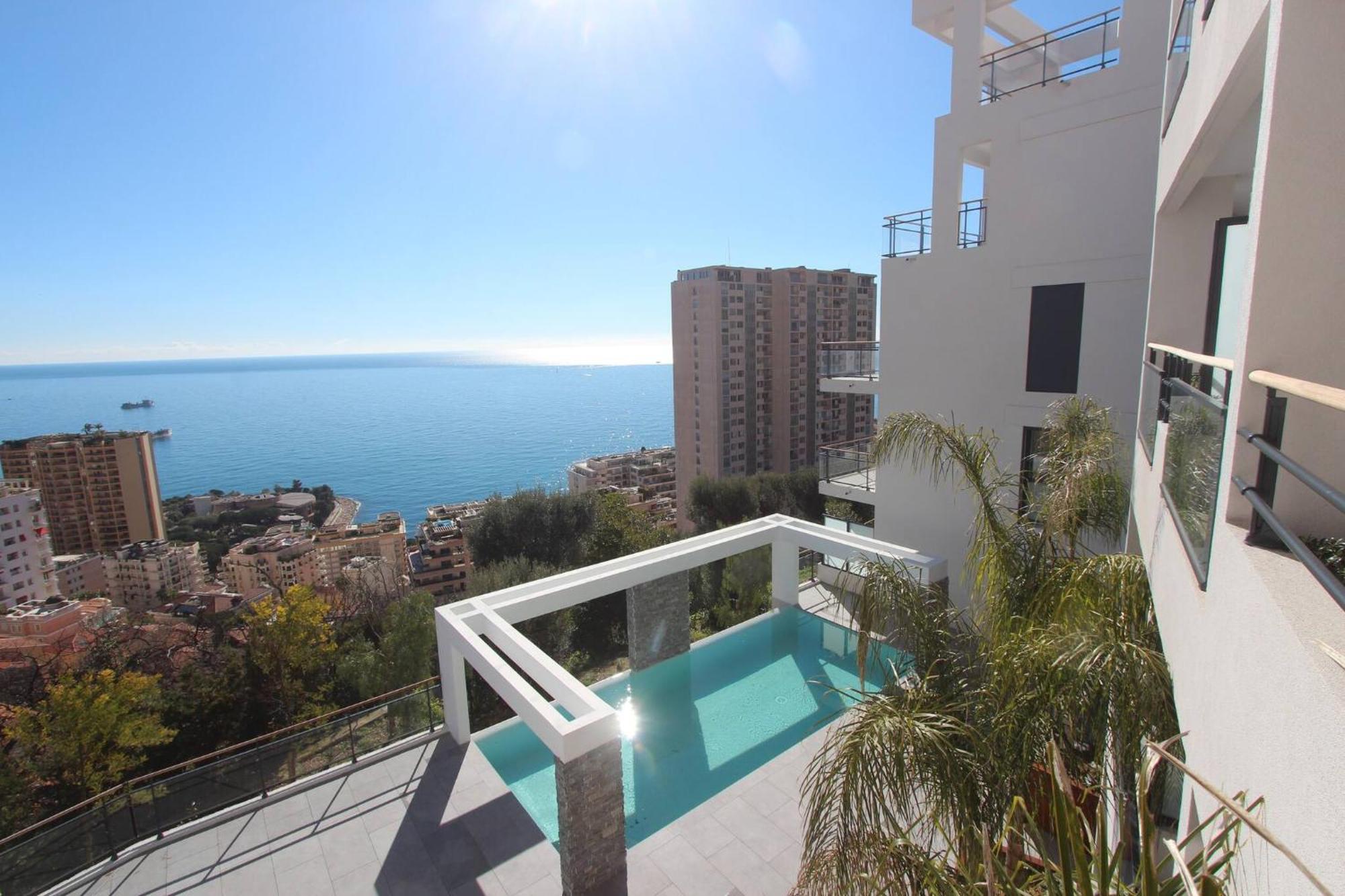 Luxurious Apartments Monaco&Seaview, Infinitypool&Parking Beausoleil Dış mekan fotoğraf