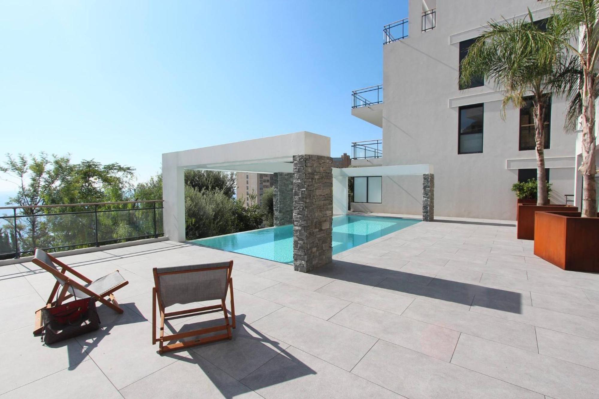 Luxurious Apartments Monaco&Seaview, Infinitypool&Parking Beausoleil Dış mekan fotoğraf